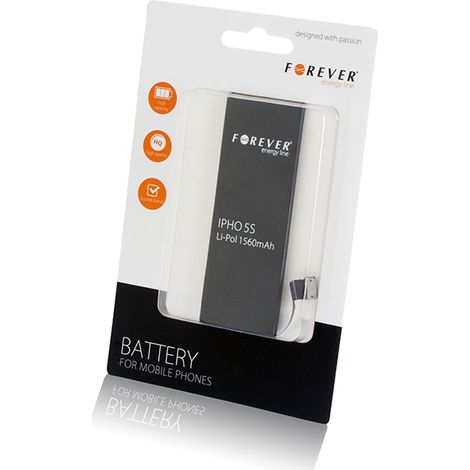 iPhone 5S Akku 1560 mAh 3,7V Li-Ion Batterie Handy Ersatzakku Zubehör Battery Accu