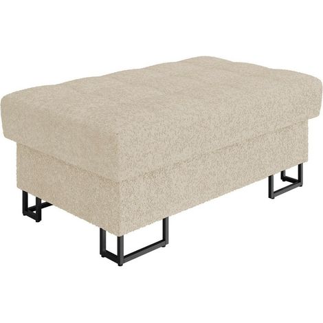 Banco acolchado Comfivo 237, Abriamo 03, 44x67x106cm, Diámetro: 0, Tapiz, Patas: Metal, 0