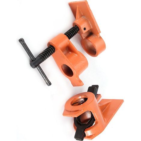 Étau de serrage robuste 1 pouce, mâchoires pour serre-tubes, kit d'outils de menuiserie (1/5)