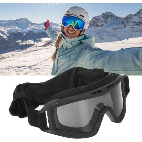 Lunettes sans bretelles avec protection UV et verres transparents et jaunes (1/5)
