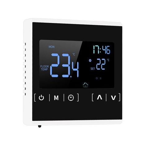 Station météo sans fil avec capteur extérieur – Moniteur de température et humidité – Écran LED 6 pouces – Plage de mesure -40 à 158 ℉ (1/5)