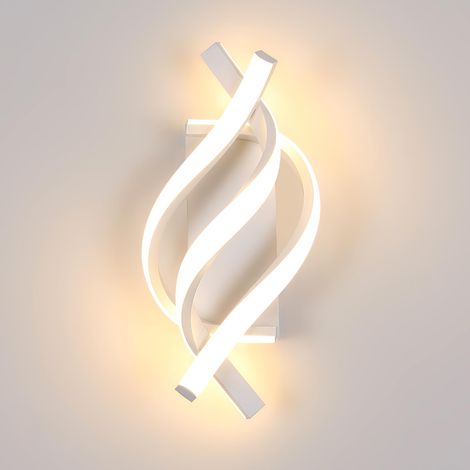 Appliques Murales LED, 15W, Lumière trichrome, Éclairage intérieur moderne, Adaptées à la chambre, le salon, l'escalier et le couloir, OUYLAF (1/5)