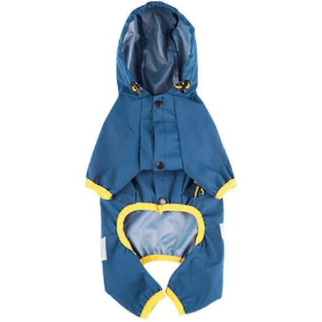 Wasserdichte Welpen-Regenmäntel mit Kapuze für kleine bis mittelgroße Hunde (1/5)