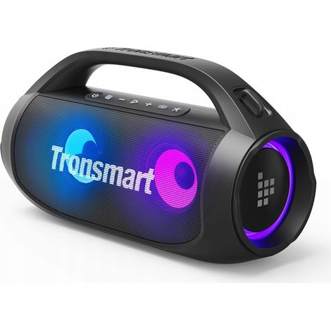 Altavoz portátil Tronsmart Bang SE: sonido estéreo brillante, resistencia al agua IPX6, batería de 24 horas de duración, iluminación RGB. (1/5)