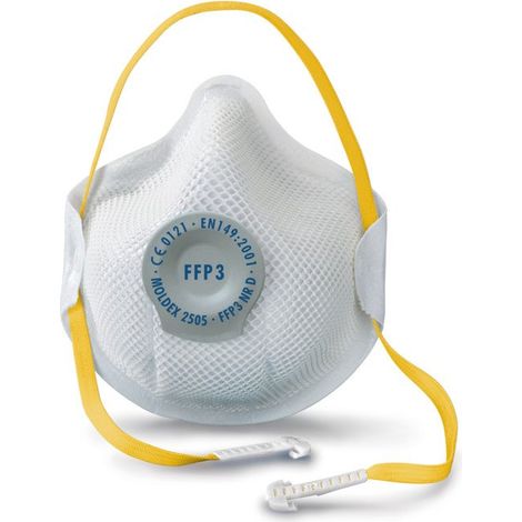 Atemschutzmaske Smart 250501 FFP3/V NR D m.Ausatemventil 10St./KT MOLDEX