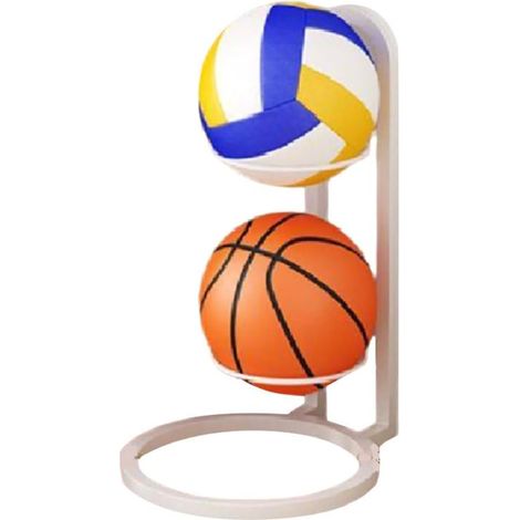 Support de Rangement de Basket-Ball pour Enfant D'IntéRieur, Panier de Rangement de Ballon de Football, Support Placé pour Support de -Ball de Maternelle-A (1/5)