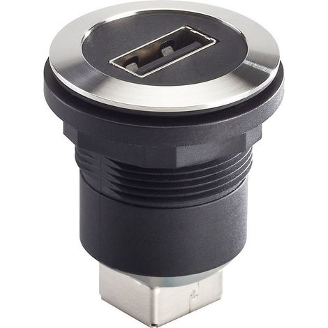 USB-Einbaubuchsen 2.0 Buchse, Einbau RRJVAUSBAB RRJVAUSBAB Schlegel Inhalt: 1 St.