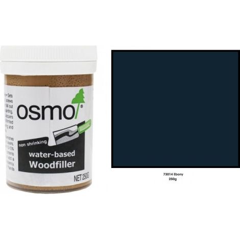 Osmo Wood Filler - Multi Purpose Interior Filler - 250g - Ebony