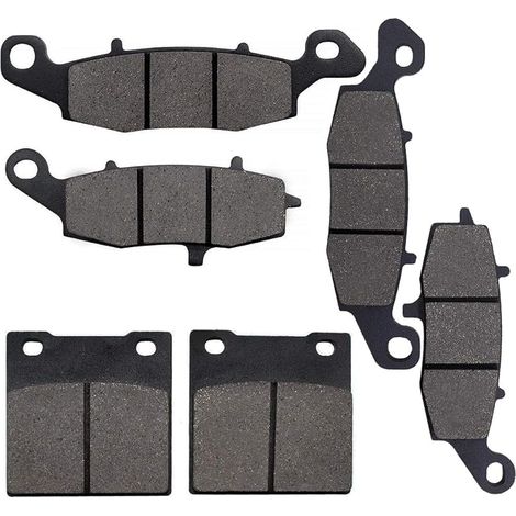 Plaquettes de Frein Avant/Arrière kit pour Suzuki GSX 750 W/X/Y (98-03)/ GSX 600 F/GSX 750 F Katana (98-06) /GSF 600 Naked Bandit/Faired Bandit (00-04)/ SV 400 SV 650 X/Y/K (99-02)