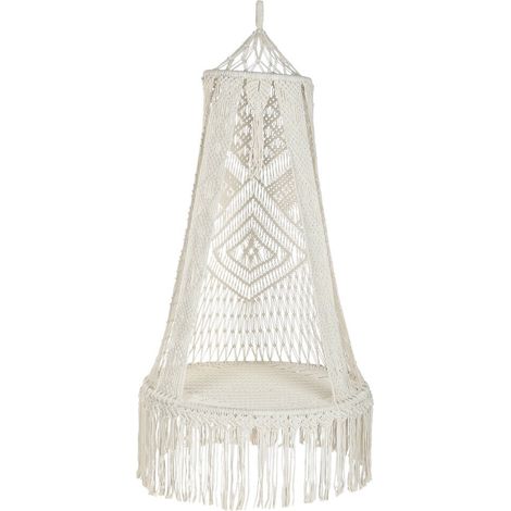 Silla Colgante Algodon 82X82X170 Max,120 Macrame (1/5)