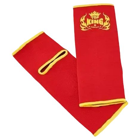 Soporte de tobillo Top King rojo talla S