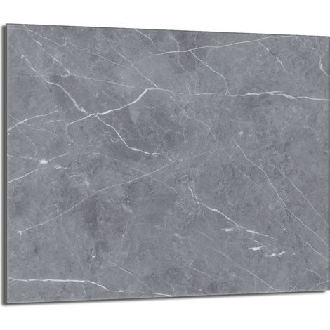Protector de cristal para encimera de cocina 60x52 Mármol (1/5)