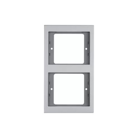 Schalterrahmen Berker 13237003 Aluminium Schraubbefestigung IP20 (1/2)