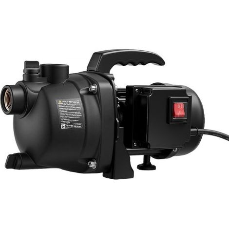Pompe à Jet pour Puits Peu Profond 800 W Pompe à Jet en PP Débit (1/5)