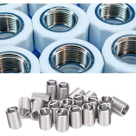 20 inserts filetés M142, manchons de protection pour filetage, réparation de filetage 2,5D (1/5)
