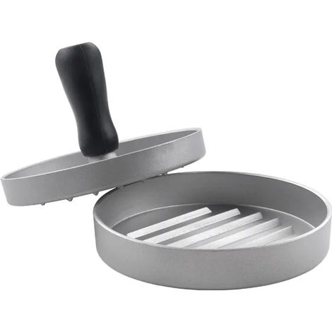 hamburger press metaltex hamburger press aluminio 11,5 cm ergonómico