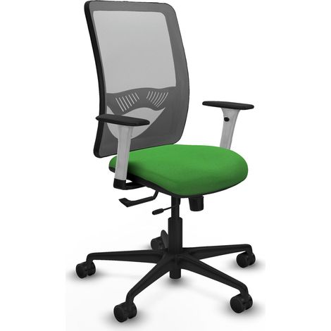 Silla de oficina piqueras y crespo Zulema gris blanco cómoda (1/2)
