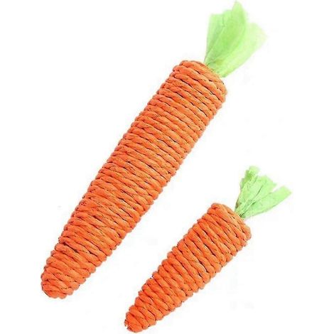 Bâtonnet sonore en forme de carotte pour chat, bâtonnet de dentition amusant et ludique, griffoir anti-morsure pour chat, accessoires pour animaux de compagnie (1/5)