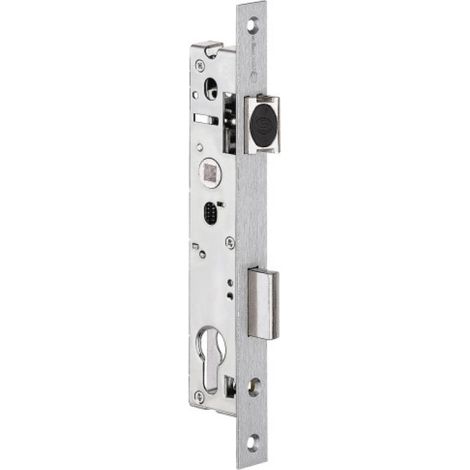 Stremler – Serrure électrique à larder 1 point – Pêne dormant allongé 5 mm – Entraxe 92 mm – Axe 24 mm – Pour cylindre européen (1/3)