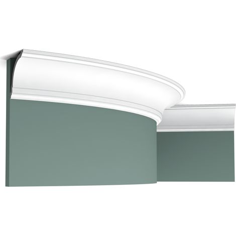 Carton complet de 28 mètres de Corniche flexible CX199F - L200 x H8 x L8 cm - ORAC DECOR