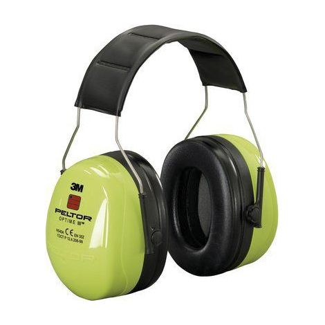 Casque anti-bruit 3M PELTOR série Optime Serre-tête 34dB Jaune ( Prix pour 1 )