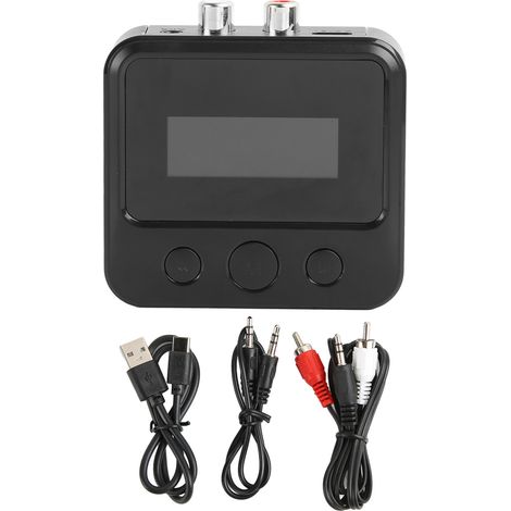 Émetteur Récepteur Bluetooth 2 en 1 à Faible Latence, Adaptateur Audio pour TV Voiture PC Home Cinéma