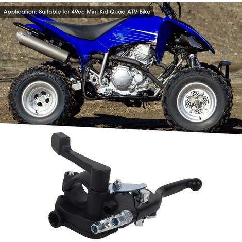 Levier de frein double de 22 mm/0,9 po, accélérateur au pouce, régulateur de vitesse pour mini quad 49 cm3 pour enfants (1/5)