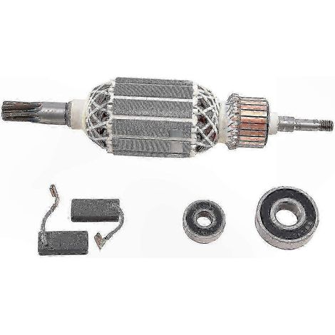 Rotor HR4001C HR4010C HR4011C HR4001CX, induit marteau perforateur rotatif, pièce de rechange, moteur électrique, 2 pièces, outillage professionnel. (1/5)
