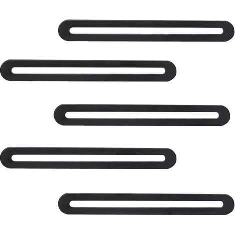 Enowelir Cintres Métalliques Pour Miroirs Et Cadres Photo 30 Pièces 43mm X 16mm Argent Pour Suspension Murale Intérieure (1/4)