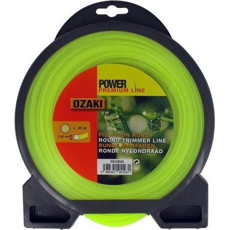 Funda de nailon redondo Ozaki Premium - Longitud: 87m, ø: 2,40mm