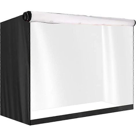 Housse de clapier imperméable et coupe-vent pour la protection hivernale des animaux de compagnie - Housse anti-poussière pour cage double à lapins (1/5)