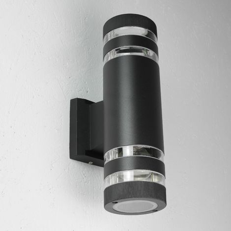 Lampada da parete applique moderna rotonda per esterni (1/4)