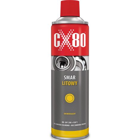 Grasso al litio CX80 - spray universale 500 ml - protettivo per ingranaggi di alta qualità