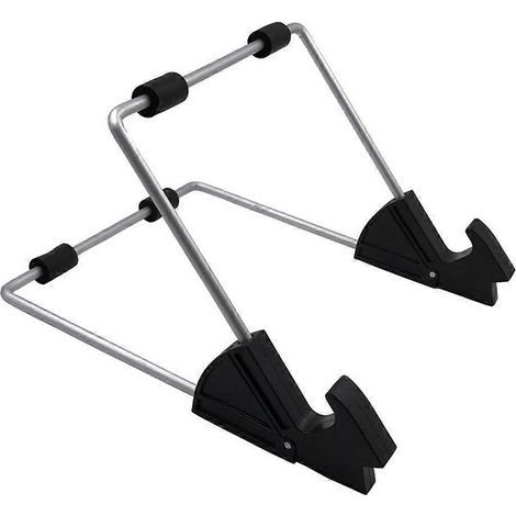 Schreibtischständer aus Metall (1 Stück), freihändiger Tablet-PC-Ständer (Farbe zufällig) – 16,5 x 11 cm (1/4)