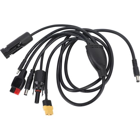 Connettore per pannello di ricarica solare da connettore maschio DC a XT60 femmina USB C per testa Anderson 1 6 1,2 metri. (1/5)