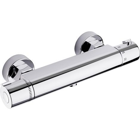 Mitigeur Thermostatique,Mitigeur de Douche Thermostatique, Robinet Baignoire avec Contrôle de Température Constant (1/5)