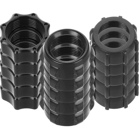 Écrous de Serrage en Plastique Noir pour Support Téléphone Voiture, Accessoires de Charge sans Fil Portables, Lot de 15 Pièces pour Utilisation en Conduite (1/5)
