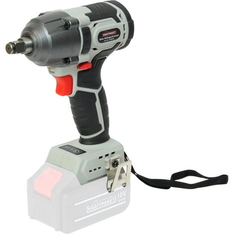Visseuse à percussion sans fil 18 V-400 Nm - Carré de 1/2" - Avec limiteur de force de rotation à 3 niveaux - 3 vitesses (400 Nm/300 Nm/200 Nm) et lumière LED - Moteur sans balais (1/5)