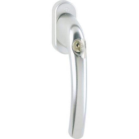 HOPPE® Fenstergriff absperrbar Tôkyô 0710S/U26 TBT1, ohne Schrauben, Aluminium, 2071048 (1/3)