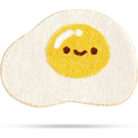 Tappetino da bagno - Carino, soffice, in microfibra, super assorbente, antiscivolo, 40x60 cm (1/5)