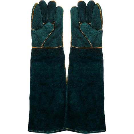 Anti-Beiß-Handschuhe für Katzen  Hitze-/feuerbeständige Schweißhandschuhe aus Kunstleder, Handhabungshandschuhe für das Training von Hunden, Katzen, Vögeln, Schlangen, Papageien,