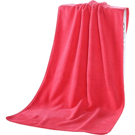 10 serviettes de gym en microfibre, 35 x 75 cm, séchage rapide, absorbantes, légères, pour salle de sport et cheveux (1/5)