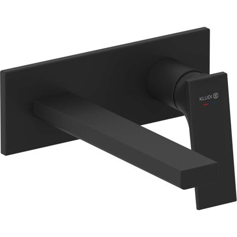 Kludi Decus - Grifo empotrado de lavabo, negro mate 542443975 (1/2)