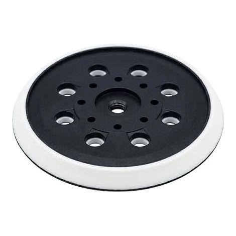 125mm Sanding Pad for 8+8 Holes Replacement Pad for Orbital Sander, Self-Gripping Disc Holder with Optimized Dust Suction (1/5)