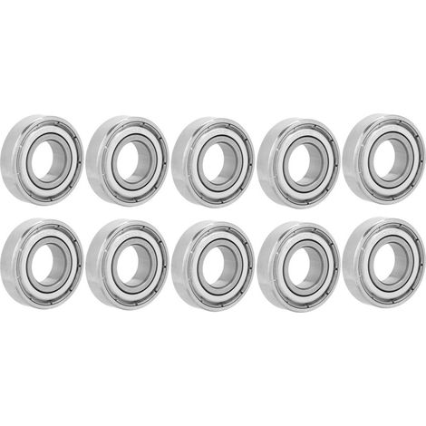 10pcs 6900ZZ Double shielded Miniature Steel Ball Bearings 10x22x6mm