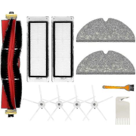 Filtre principal, brosses latérales et balai serpillière pour Xiaomi Roborock E5 S5 Max S6 Maxv (1/3)