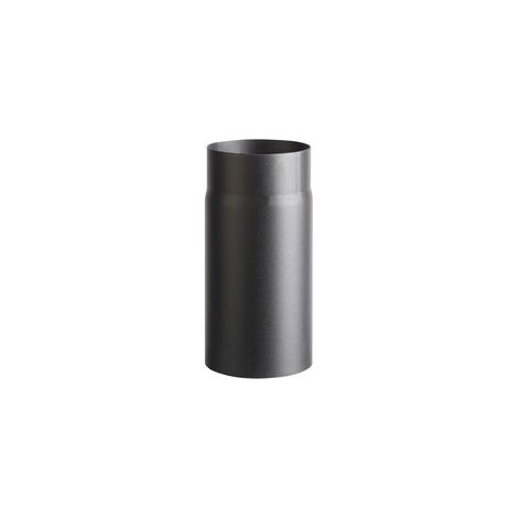 TUBO PORCELLANATO D 15 X H  25CM NERO OPACO TOP