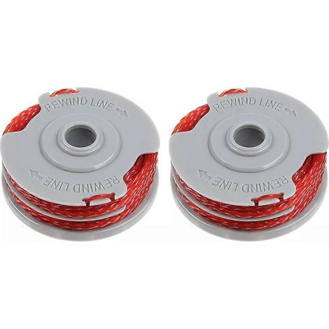 Lot de 2 bobines de fil de rechange pour tondeuse Flymo, FLY021 513937190 (1/5)