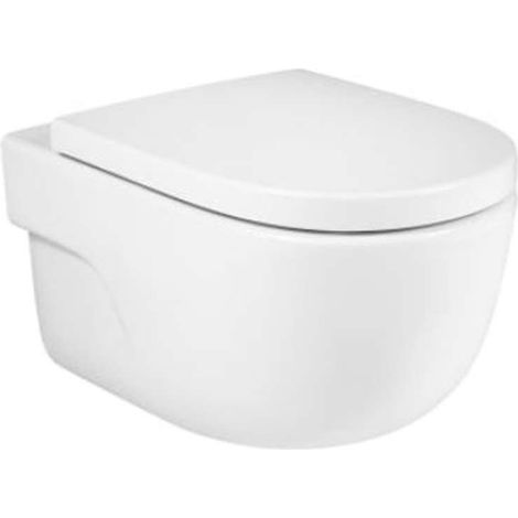 Roca Meridian - WC suspendu, Rimless, blanc A34624L000 (1/2)