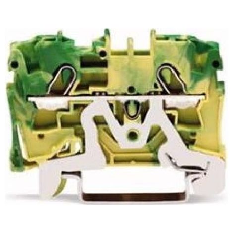 Connettore di protezione per sbarra collettiva a 2 fili 4 mm2 giallo-verde 2004-1207 topjobs